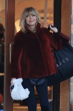 GOLDIE HAWN Out Shopping in Aspen 12/20/2024