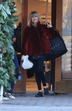 GOLDIE HAWN Out Shopping in Aspen 12/20/2024
