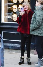 GOLDIE HAWN Out with a Friend in Aspen 12/17/2024