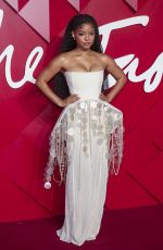 HALLE BAILEY at Fashion Awards 2024 Presented by Pandora at Royal Albert Hall in London 12/02/2024