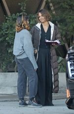 HALLE BERRY on the Set of Her New Movie Crime 101 11/17/2024