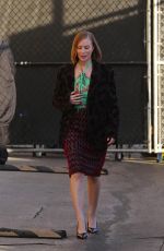 HANNAH EINBINDER Arrives at Jimmy Kimmel Live 12/02/2024
