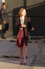 HANNAH EINBINDER Arrives at Jimmy Kimmel Live 12/02/2024