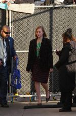 HANNAH EINBINDER Arrives at Jimmy Kimmel Live 12/02/2024