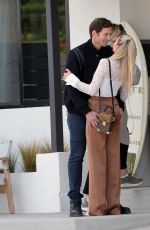 HEATHER RAE YOUNG Stop by The Flip Off Filming in Los Angeles 12/13/2024