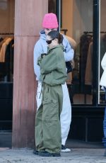 HEIDI and LENI KLUM Out Shopping in Aspen 12/21/2024