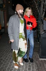 HEIDI KLUM and Tom Kaulitz on a Dinner Date in Aspen 12/20/2024