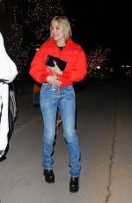 HEIDI KLUM and Tom Kaulitz on a Dinner Date in Aspen 12/20/2024