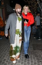 HEIDI KLUM and Tom Kaulitz on a Dinner Date in Aspen 12/20/2024
