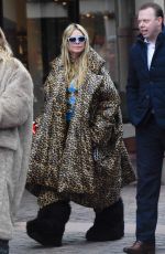 HEIDI KLUM and Tom Kaulitz Out and About in Aspen 12/30/2024