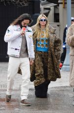 HEIDI KLUM and Tom Kaulitz Out and About in Aspen 12/30/2024