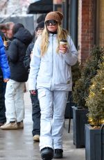 HEIDI KLUM and Tom Kaulitz Out in Aspen 12/25/2024