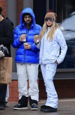 HEIDI KLUM and Tom Kaulitz Out in Aspen 12/25/2024