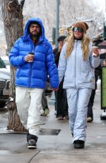 HEIDI KLUM Enjoys a Christmas Outing with Tom Kaulitz in Aspen 12/25/2024