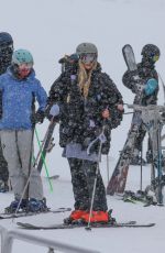 HEIDI KLUM Enjoys a Family Skiing Adventure in Aspen 12/26/2024