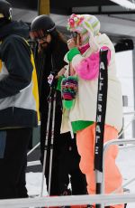 HEIDI KLUM Hits the Slopes in Aspen 12/27/2024