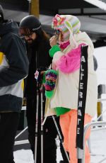HEIDI KLUM Hits the Slopes in Aspen 12/27/2024