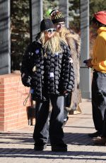 HEIDI KLUM Out and About in Aspen 12/21/2024