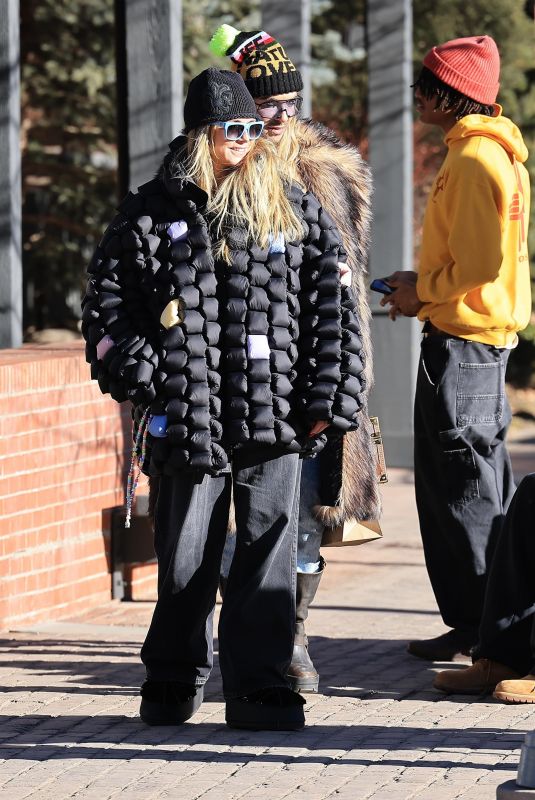 HEIDI KLUM Out and About in Aspen 12/21/2024