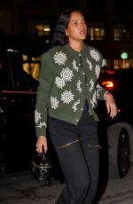 HELEN LASICHANH Out for Dinner in Paris 12/17/2024