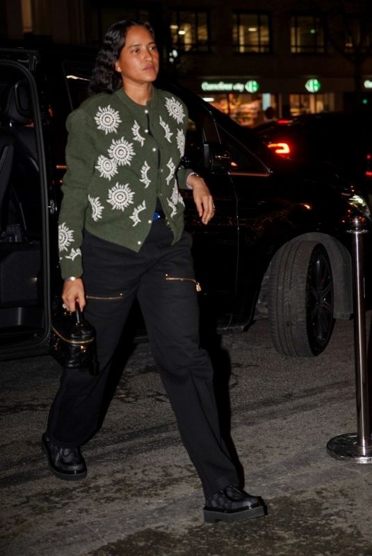 HELEN LASICHANH Out for Dinner in Paris 12/17/2024
