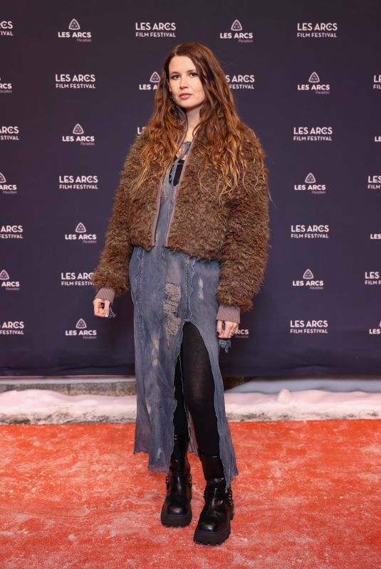 HERDIS STEFANSDOTTIR at Les Arcs Film Festival Closing Ceremony in The Arcs 12/20/2024