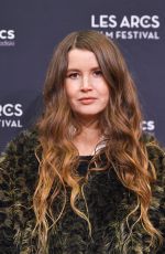 HERDIS STEFANSDOTTIR at Opening Ceremony of Les Arcs Film Festival 2024 in Bourg-Saint-Maurice 12/14/2024