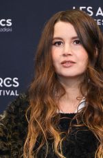 HERDIS STEFANSDOTTIR at Opening Ceremony of Les Arcs Film Festival 2024 in Bourg-Saint-Maurice 12/14/2024