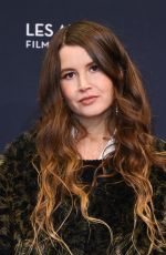 HERDIS STEFANSDOTTIR at Opening Ceremony of Les Arcs Film Festival 2024 in Bourg-Saint-Maurice 12/14/2024