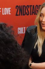 HILARY DUFF Arrives at Hayes Theatre in New York 12/12/2024