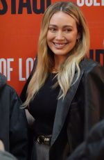 HILARY DUFF Arrives at Hayes Theatre in New York 12/12/2024