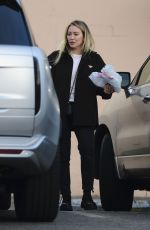 HILARY DUFF Out and About in Los Angeles 12/30/2024