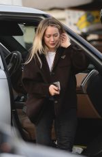 HILARY DUFF Out and About in Los Angeles 12/30/2024