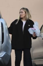 HILARY DUFF Out and About in Los Angeles 12/30/2024