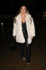 HOLLY HAGAN Night Out at Menagerie Bar and Restaurant in Manchester 12/15/2024
