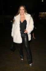 HOLLY HAGAN Night Out at Menagerie Bar and Restaurant in Manchester 12/15/2024