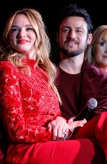 HUNTER HALEY KING at Premiere Screening of Holiday Touchdown: A Chiefs Love Story in Kansas City 11/30/2024