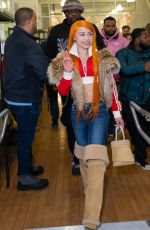 ICE SPICE Arrives at BronxWorks Girls Empowerment Day in New York 12/23/2024