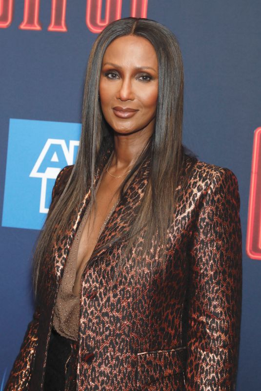 IMAN at Gypsy Broadway Opening Night at Majestic Theatre in New York 12/19/2024