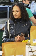 INDIA KING Out Shopping at Studio City Farmers Market 12/01/2024