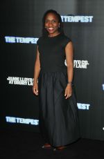 INGRID MACKINNON at Press Night Performance of The Tempest at Theatre Royal Drury Lane in London 12/19/2024
