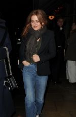 ISLA FISHER and JENNY HALPERN Night Out in Notting Hill 12/12/2024