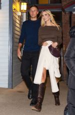 IVANKA TRUMP and Jared Kushner Leaves Matsuhisa in Aspen 12/31/2024