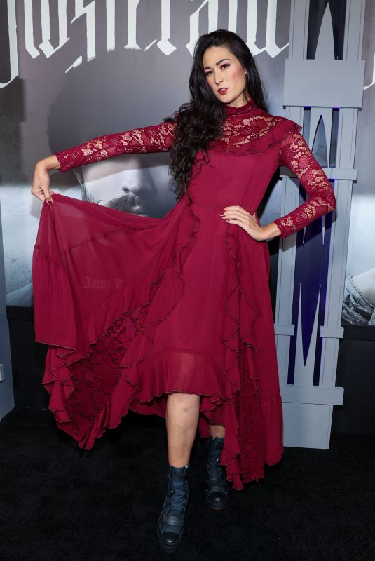 JACKI JING at Nosferatu Premiere at TCL Chinese Theatre in Hollywood 12/12/2024