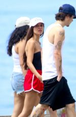 JACKIE APOSTEL and Cruz Beckham Out at Ipanema Beach in Rio de Janeiro 12/28/2024