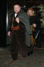 JACQUI AINSLEY Leaves Chiltern Firehouse in London 12/20/2024