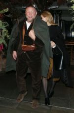 JACQUI AINSLEY Leaves Chiltern Firehouse in London 12/20/2024