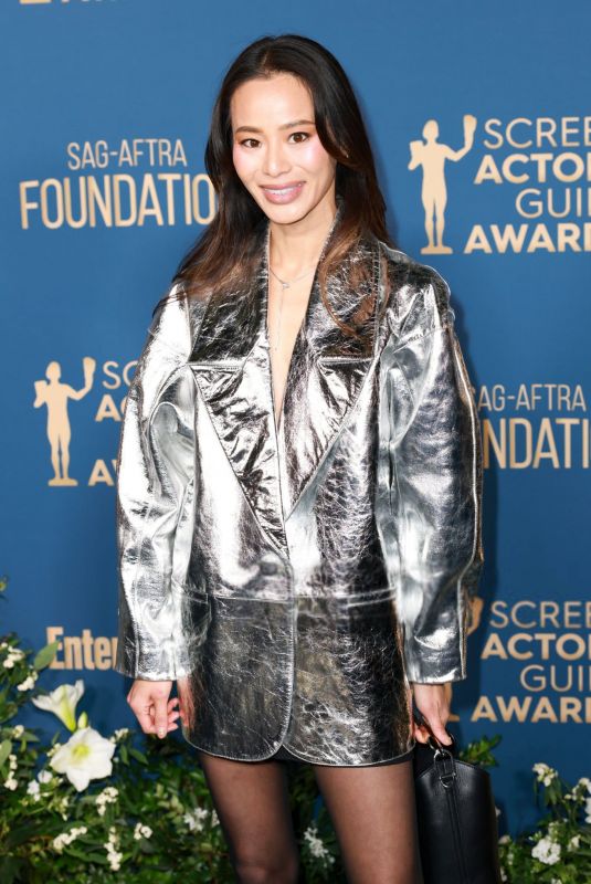 JAMIE CHUNG at 2nd Annual Screen Actor Guild Awards Season Celebration at Chateau Marmont in West Hollywood 12/12/2024