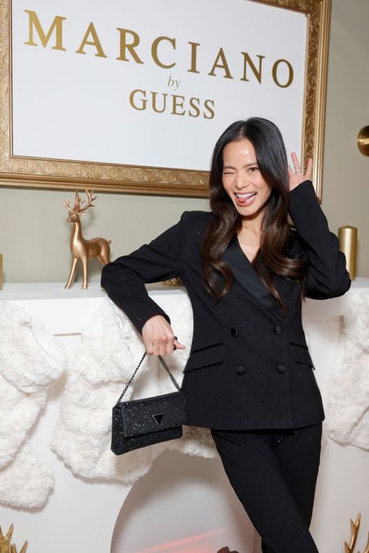 JAMIE CHUNG at Marciano by GUESS 2024 Holiday Party LA in Beverly Hills 12/03/2024