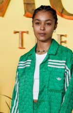 JASMINE JOBSON at Mufasa: The Lion King UK Premiere at Cineworld Leicester Square in London 12/11/2024